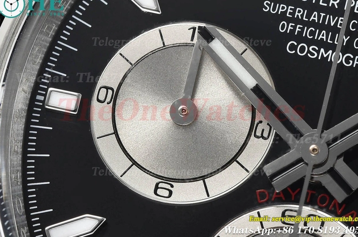 SS SH4131 Black SS 40mm Clone Clean Daytona 126509 Stk Super 0315